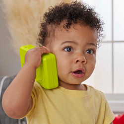 Fisher-Price Mon Smartphone 2 en 1 - jouet d’apprentissage de la naissance aux premiers pas.