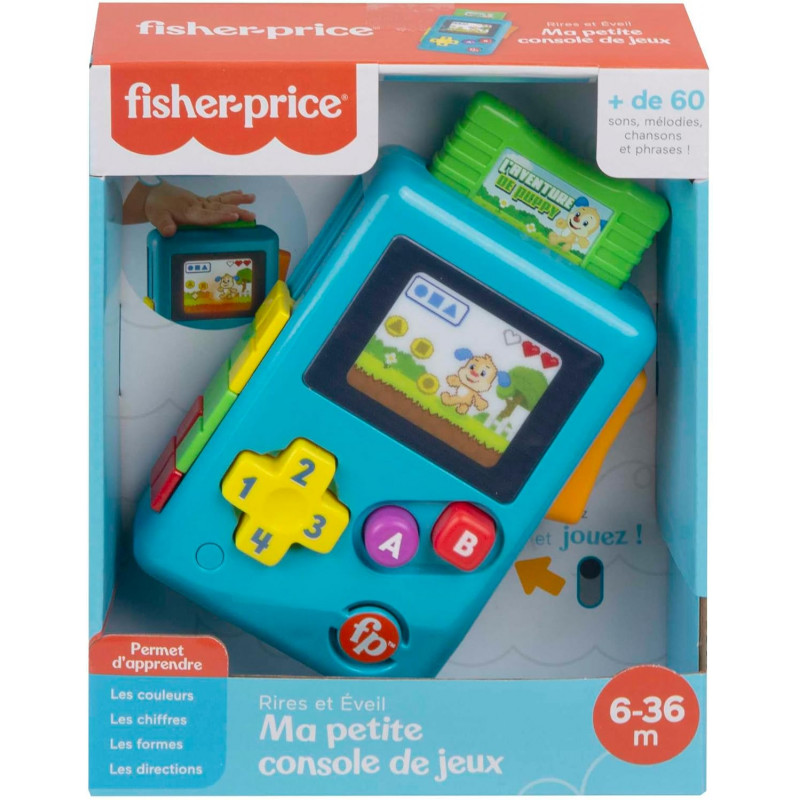 Fisher-Price  - Ma Première Console de Jeu - Manette Bébé pour Garçons et Filles