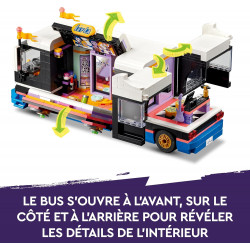 LEGO Friends Le Tourbus de la Star de la Pop 42619.