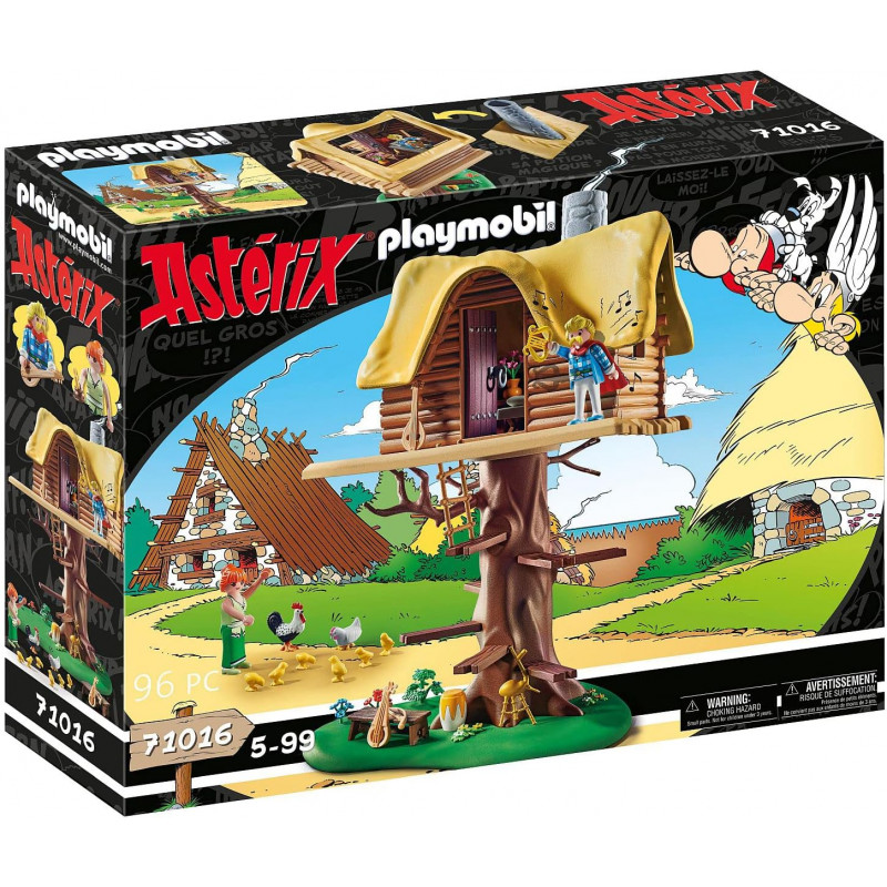 PLAYMOBIL 71016 Astérix - La hutte d'Assurancetourix.