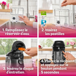 Bosch Machine à Café TASSIMO HAPPY - TAS1002N - plus de 40 boissons chaudes.