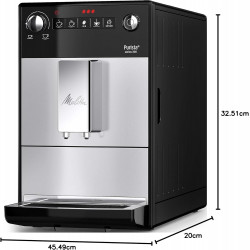 Melitta Purista Argent -...