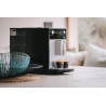 Melitta Purista Argent, Machine à Café à Grains avec Broyeur et Système d'Extraction des Arômes, Silencieuse, Mode 1 à 2 Tasses