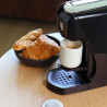 Machine à dosettes Expresso EOH noire - fabriquée en France - Malongo
