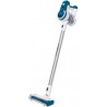 Radiola Aspirateur Balai sans Fil Blanc Bleu.