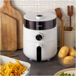 Friteuse Electrique sans huile multifonction - 1200 w - 2.5  L - LIVOO - DOC256