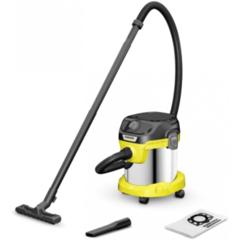 Karcher Aspirateur KWD2SV15418 acier inoxydable.