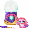 Magic Mixies- Boule de Cristal Magique Peluche Interactive Rose de 20 cm avec Plus de 80 Sons et réactions