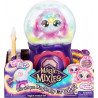 Magic Mixies- Boule de Cristal Magique Peluche Interactive Rose de 20 cm avec Plus de 80 Sons et réactions