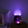 Magic Mixies- Boule de Cristal Magique Peluche Interactive Rose de 20 cm avec Plus de 80 Sons et réactions