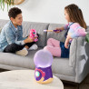 Magic Mixies- Boule de Cristal Magique Peluche Interactive Rose de 20 cm avec Plus de 80 Sons et réactions