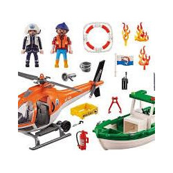 playmobil 70491 coastal fire mission