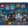 LEGO 76403 Harry Potter Le Ministère de la Magie - Jouet avec 12 Minifigurines et Une Fonction de Transformation.