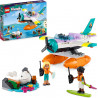 LEGO 41752 Friends L’Hydravion de Secours en Mer - Jouet de Soin des Animaux.