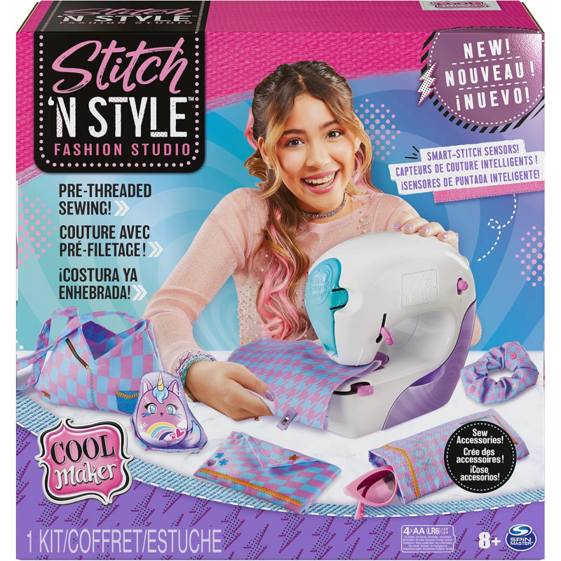 COOLMAKER - Stitch’N Style Fashion Studio - Machine À Coudre Innovante - Créations en Sécurité.