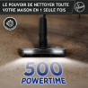 Hoover - Aspirateur Balai sans Fil , Ultraléger & Puissant - Brosse Sols durs - Parquets - Eclairage LED.