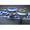 Spinner MAD Battle Pack 2 Joueurs avec 2 Lanceurs et 2 Toupies LED Qui s'allument - Jouet pour Enfant - Dès 5