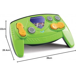 VTech - Switch & Go Dinos - Maxi Dinosaure Sonore - Le Méga T-Rex Robot - Jouet 2 en 1 Transformable en 1 Clic.