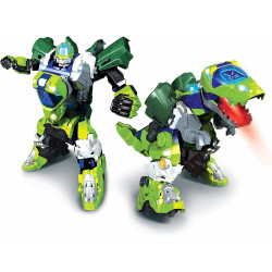 VTech - Switch & Go Dinos - Maxi Dinosaure Sonore - Le Méga T-Rex Robot - Jouet 2 en 1 Transformable en 1 Clic.