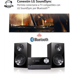 Stéréo LG Electronics Bluetooth Système Micro Audio Domestique Noir 100 W XBoom Micro Hi-FI.