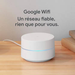 Google Wi-FI - Routeur Wi-Fi Maillé - Couverture jusqu'à 85 m² par Point.