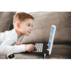Lexibook - Ordinateur Portable éducatif bilingue Anglais/Français.