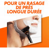Gillette Fusion5 - Rasoir Pour Homme - 1 Manche - 6 Recharges De Lames - Avec Lubrastrip Pour Un Rasage De Près.