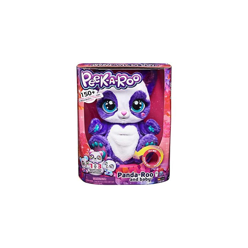 Peek-a-roo panda roo avec bebe surprise