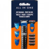 Gillette Tondeuse Corps Et Barbe Pour Homme -Rasoir Et Sculpteuse Electrique Tout-En-Un