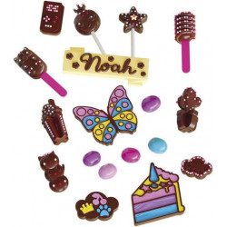 Kit créatif Lansay Mini délices atelier chocolat 10 en 1