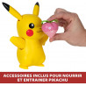 Bandai – Pokémon – Pikachu Deluxe interactif et ses accessoires – Jouet Pokémon avec Lumières Sons et Mouvements