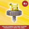 BANDAI - Pack Arène Toupie Pokémon + 2 Spinners  - Arène + 2 Lanceurs Pokéball + 2 Toupies Pikachu et Mew.