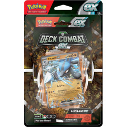 Pokémon - Deck de Combat : Pharamp-ex ou Lucario-ex - Modèle aléatoire - Jeux de société - Jeux de Cartes.