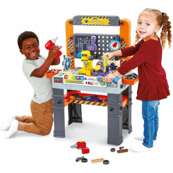 VTech - Mon Super Établi Interactif - Bricolage Enfant - Jeux Éducatifs - Jeu de Construction Autonome.