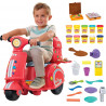 Play-Doh Mon Scooter à Pizzas - Jouet  - Loisir Créatif avec Accessoires de cuisines pour enfants.