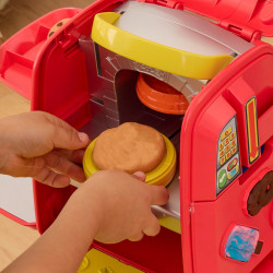Play-Doh Mon Scooter à Pizzas - Jouet  - Loisir Créatif avec Accessoires de cuisines pour enfants.
