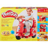 Play-Doh Mon Scooter à Pizzas - Jouet  - Loisir Créatif avec Accessoires de cuisines pour enfants.