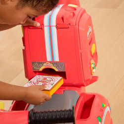 Play-Doh Mon Scooter à Pizzas - Jouet  - Loisir Créatif avec Accessoires de cuisines pour enfants.