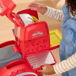 Play-Doh Mon Scooter à Pizzas - Jouet  - Loisir Créatif avec Accessoires de cuisines pour enfants.