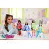 Barbie Coffret Cutie Reveal Avec Poupée Articulée - Amis En Peluche Et Accessoires Inclus - 4 Sachets-Surprises .