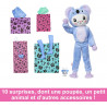 Barbie Coffret Cutie Reveal Avec Poupée Articulée - Amis En Peluche Et Accessoires Inclus - 4 Sachets-Surprises .