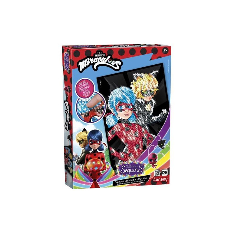 Mille Et Un Sequins - Miraculous® - Activités Manuelles - Dès 6 ans - Lansay