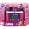 VTech - KidiSecrets - Ma Boîte à Bijoux Rose - Coffre - Fort Secret avec Code - 9 Jeux.