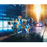 Playmobil 70669 Equipe de policiers - City Action - Les policiers - avec Trois Personnages et des Accessoires.