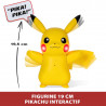 Bandai – Pokémon – Pikachu Deluxe interactif et ses accessoires – Jouet Pokémon avec Lumières Sons et Mouvements