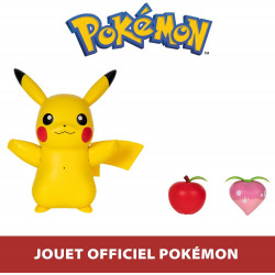 Bandai – Pokémon – Pikachu Deluxe interactif et ses accessoires – Jouet Pokémon avec Lumières Sons et Mouvements