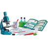 Clementoni - Science & Jeu – Microscope & Expériences pour Enfants 8 Ans et plus - Coffret Scientifique avec 50 Activités.