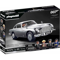 Playmobil 70578 James Bond Aston Martin DB5 – Edition Goldfinger - Movie Cars - Agent Secret Le Plus célèbre du Monde