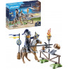 Playmobil 71297 Chevalier Novelmore et Accessoires d'entrainement - Plongez dans Une Aventure chevaleresque avec Arme et cibles.