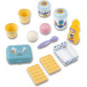 Smoby - Stitch - Paillote Gourmande - Beach Bar - Glaces Magiques et Gaufrier - 12 Accessoires Inclus - A Partir de 3 Ans.